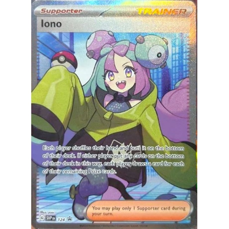 Nanjamo (overseas exclusive design) / Iono - Scarlet & Violet Promo Cards (SVPEN124)