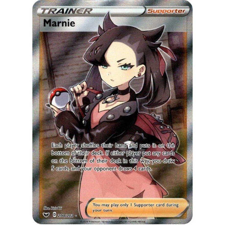 マリィ【SR】 / Marnie - Sword & Shield Base Set (200/202)