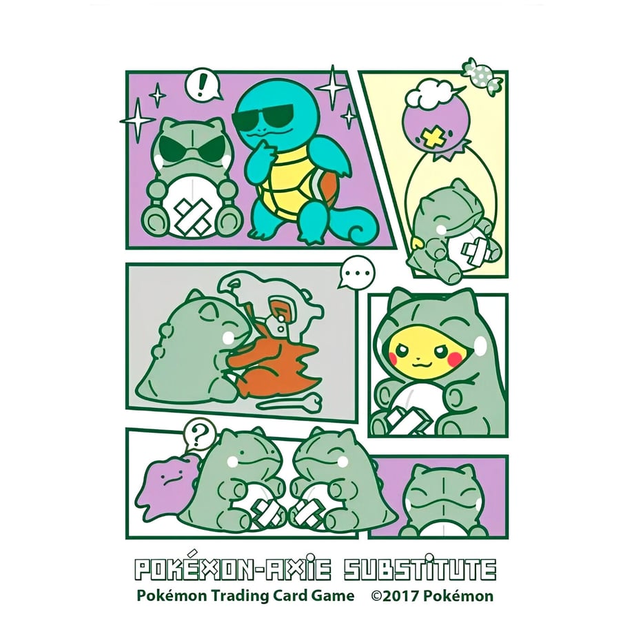 【バラ】 海外ポケセン限定 Pokémon-Amie Substitute (みがわり) スリーブ (2017)