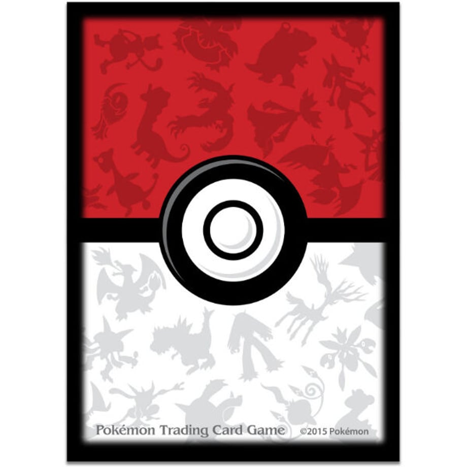 【バラ】ポケモンセンター限定 Poké Ball Pattern(silhouette)(モンスターボール シルエット)スリーブ (2016)
