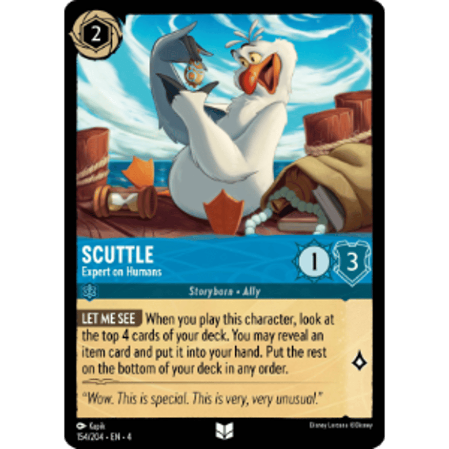 LORCANA Scuttle (Expert on Humans) - 154/204-EN-4