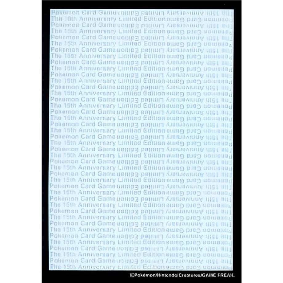 【バラ】 日版 BOX限定 ポケモンカードゲーム The 15th Anniversary Limited Editon 銀 (2011)