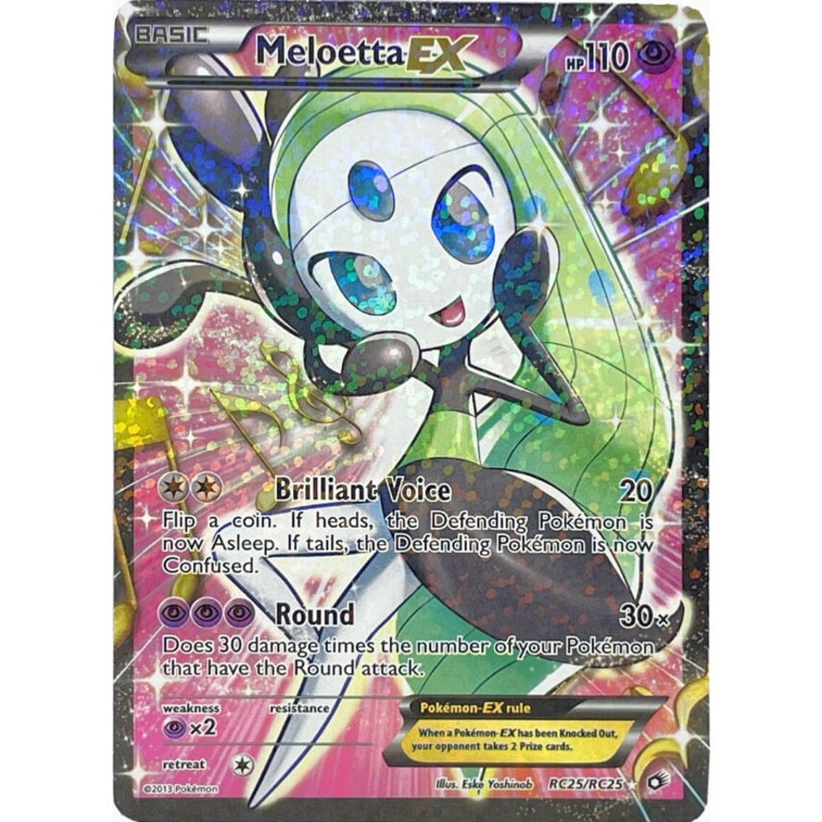Meloetta EX - Legendary Treasures (RC25/RC25)