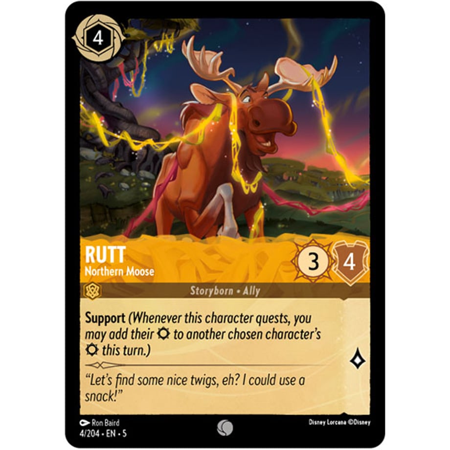 LORCANA ラット【コモン】 / Rutt (Northern Moose) - 4/204-EN5