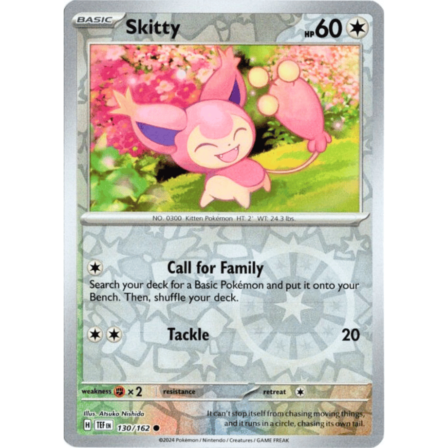 エネコ【リバホロ】 / Skitty - Temporal Forces(130/162)