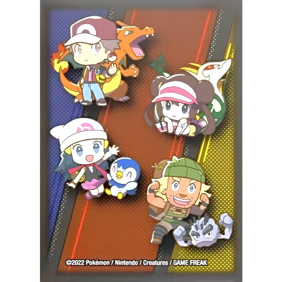 【バラ】 海外ポケセン限定 Pokémon Trainers スリーブ (2022)