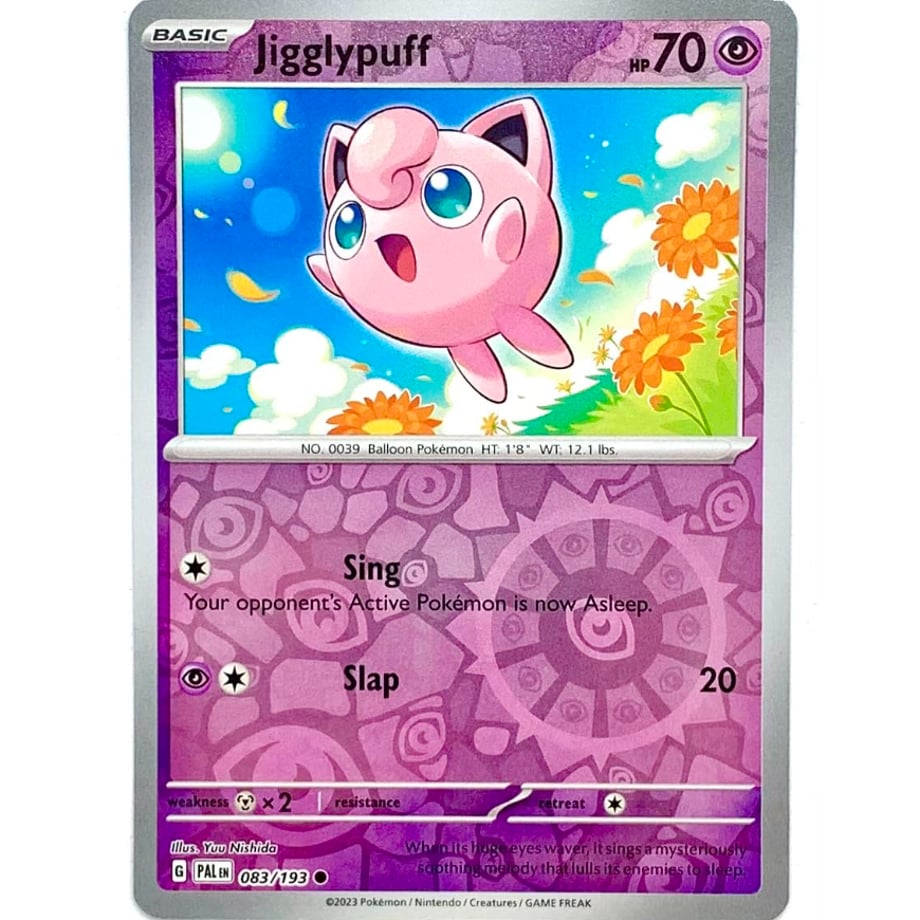 プリン【リバホロ】 / Jigglypuff - Paldea Evolved(083/193)
