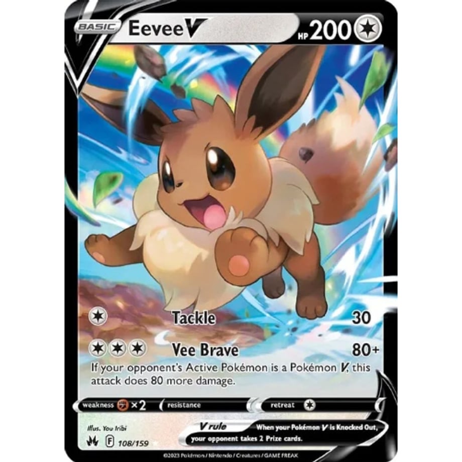 イーブイV 【P】/ Eevee V - Crown Zenith (108/159)