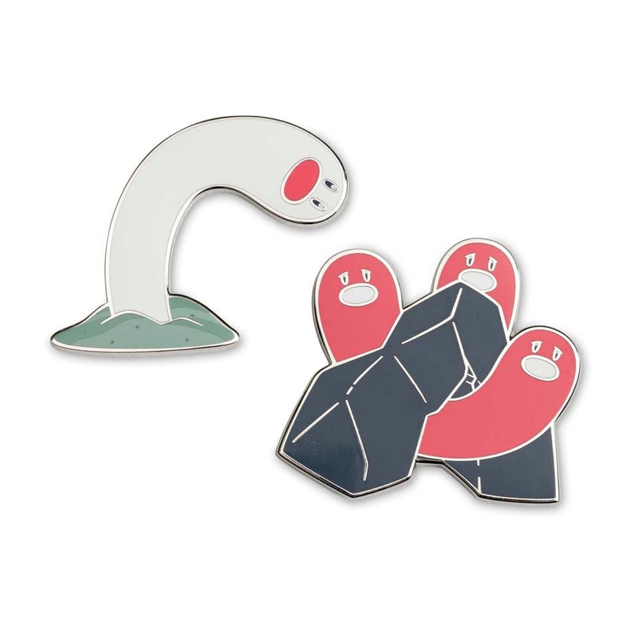 Pokémon Center Exclusive Umi Diguda and Umi Trio Pin