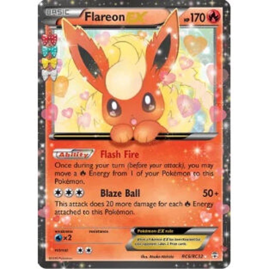 ブースターEX【RR】 / Flareon EX - Generations (RC6/RC32)