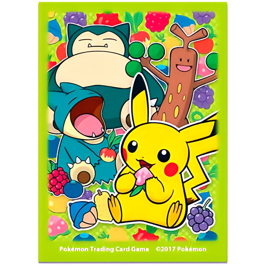 【バラ】 海外ポケセン限定 Berry Snorlax (カビゴン・ゴンべ・ピカチュウ・ウソッキー) (2017)