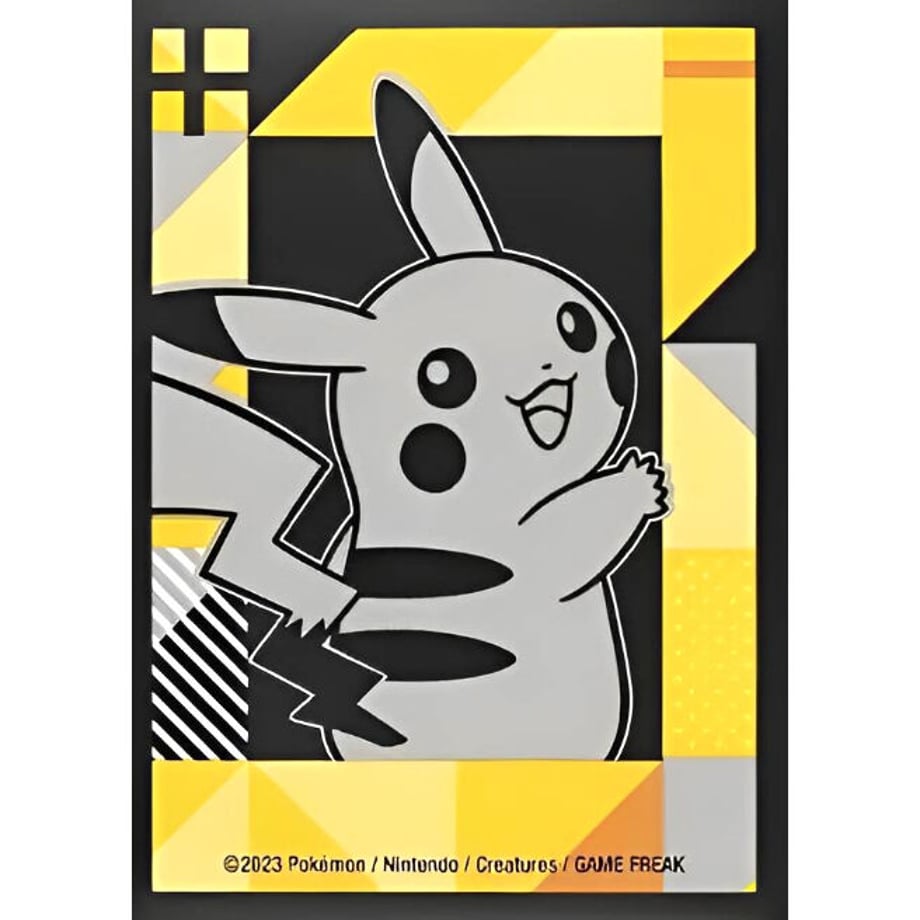【バラ】 海外ポケセン限定 Pikachu Power Grid(ピカチュウ パワーグリッド) スリーブ (2023)