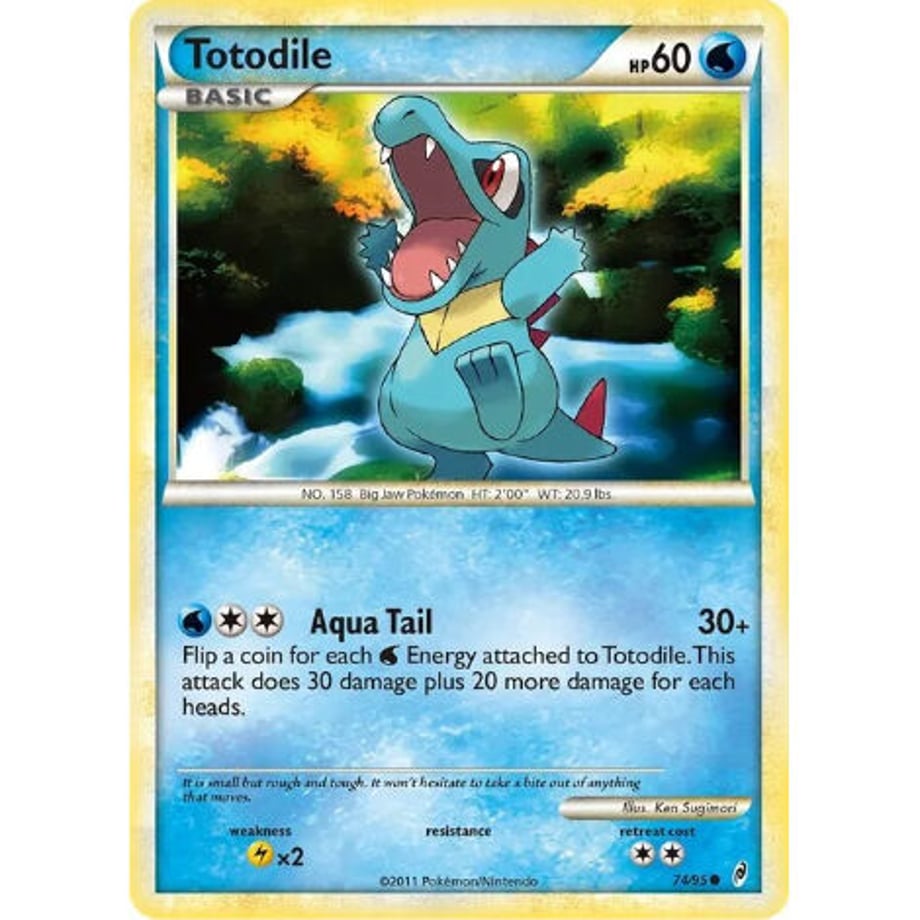 Totodile - Call of Legends (74/95)