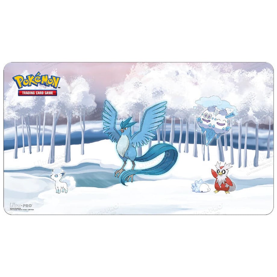 ポケモンカード Ultra Pro Gallery Series Frosted Forest プレイマット【フリーザー】