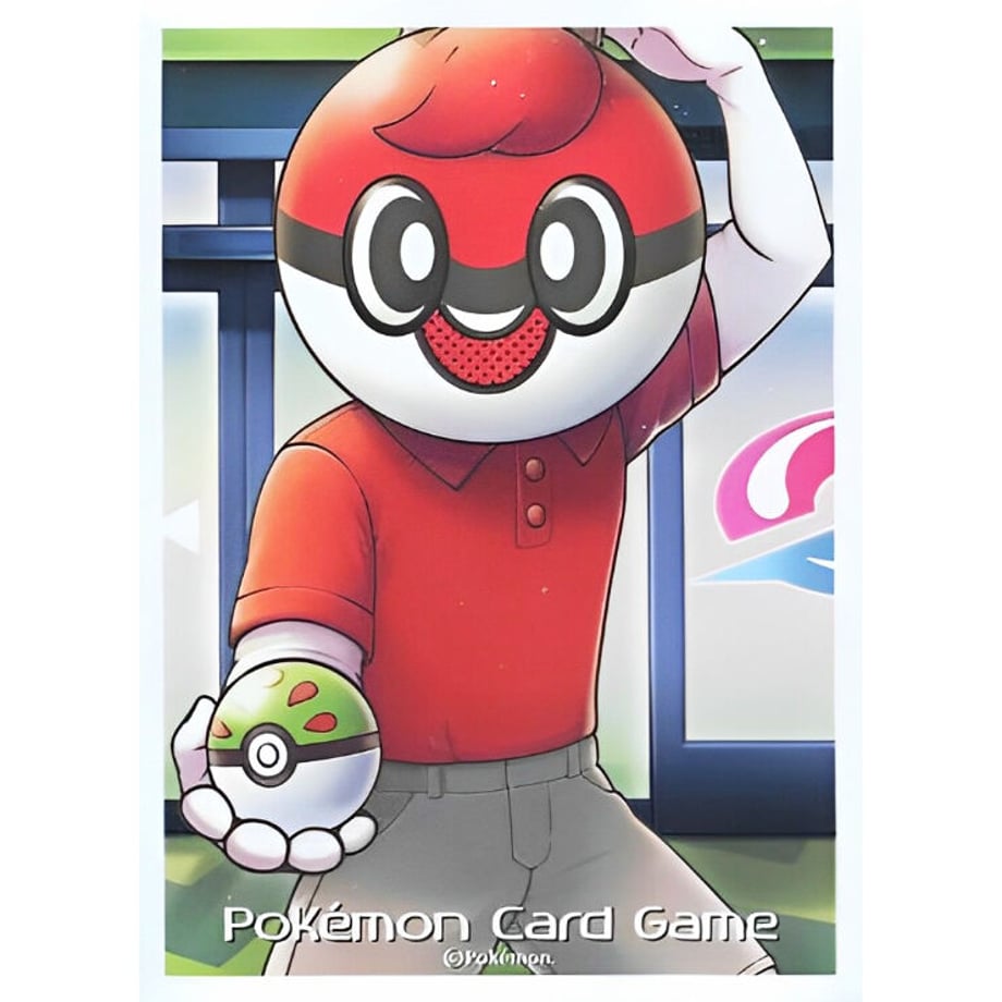 【バラ】 日版 ポケセン限定 ボールって本当に奥が深いボルね~ スリーブ (2020)
