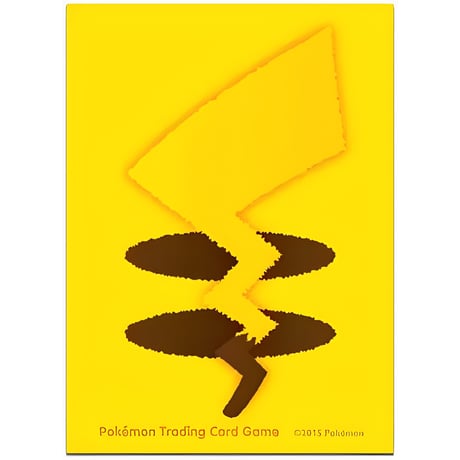 ポケモンカード Pikachu Tails(ピカチュウのしっぽ) スリーブ (65枚)