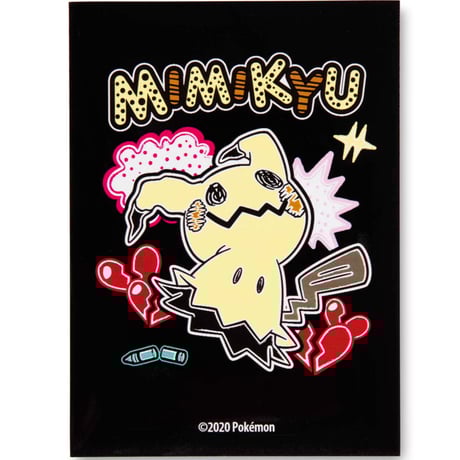 ポケモンカード Mimikyu Scribbles(ミミッキュ/黒)スリーブ (65枚入り)