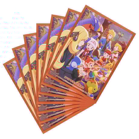 Pokemon Card Simplified Chinese Edition Winning Elephant Star Pull Sinnoh's Friends Sleeves (64 pieces)