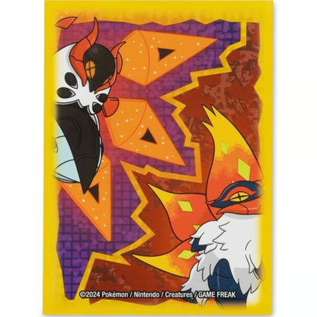 [Rose] Overseas Pokemon Center Exclusive Chiohauhane &amp; Tetsunodokuga Sleeve (2024)