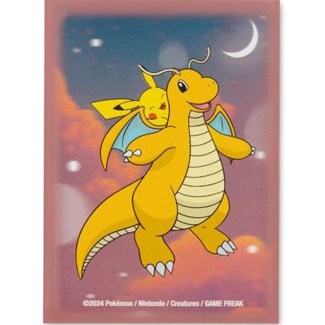 [Rose] Dreamy Dragonite Sleeve (2024) Exclusive to Overseas Pokemon Centers