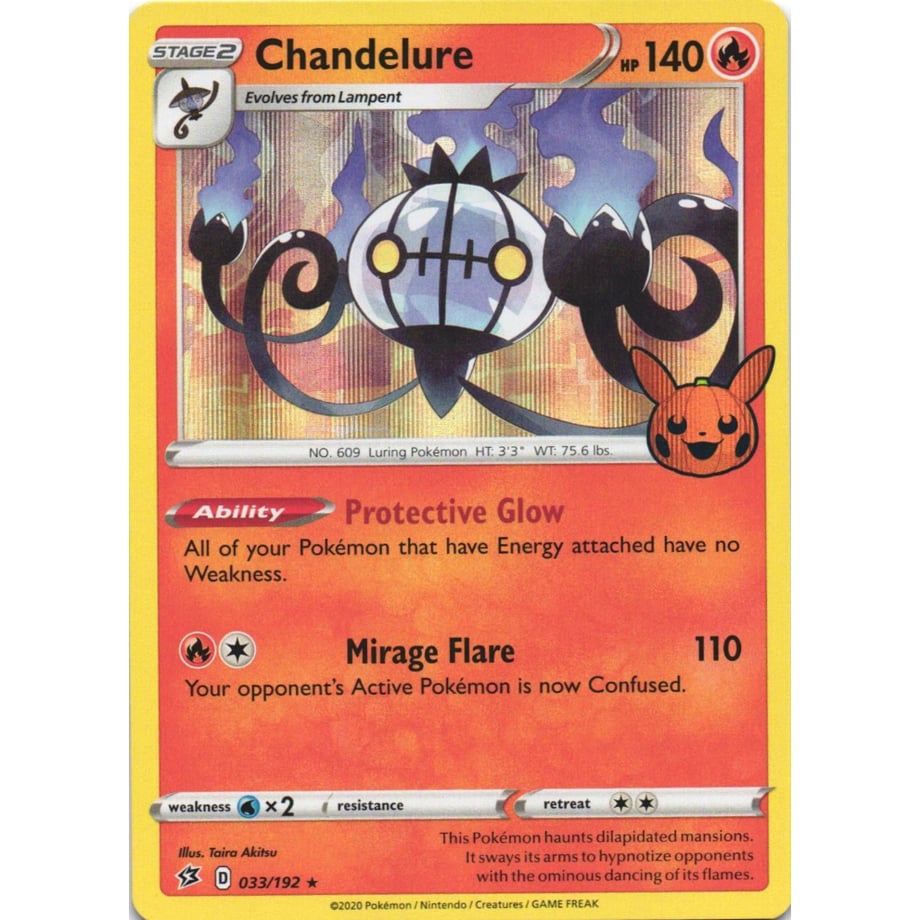 [Halloween] Chandelure [Holo] / Chandelure - Trick or Trade (033/192) [Halloween]