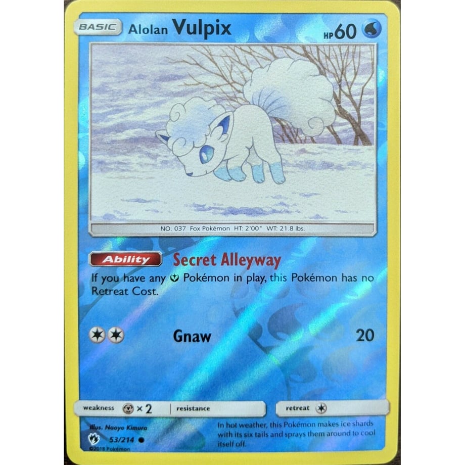 Alolan Vulpix - Lost Thunder (53/214)