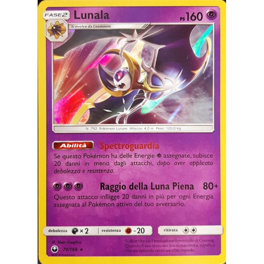 Lunala [Champions League 2017 Promo Design] / Lunala - Celestial Storm (70/168)