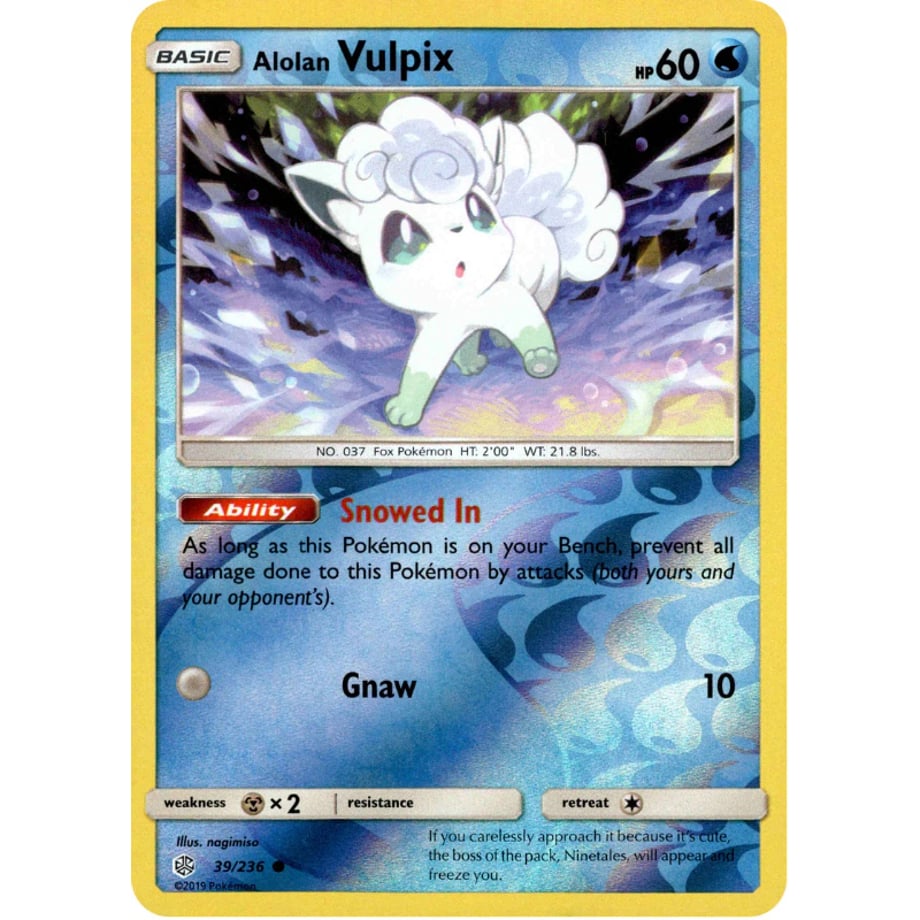 Alolan Vulpix - Cosmic Eclipse (39/236)