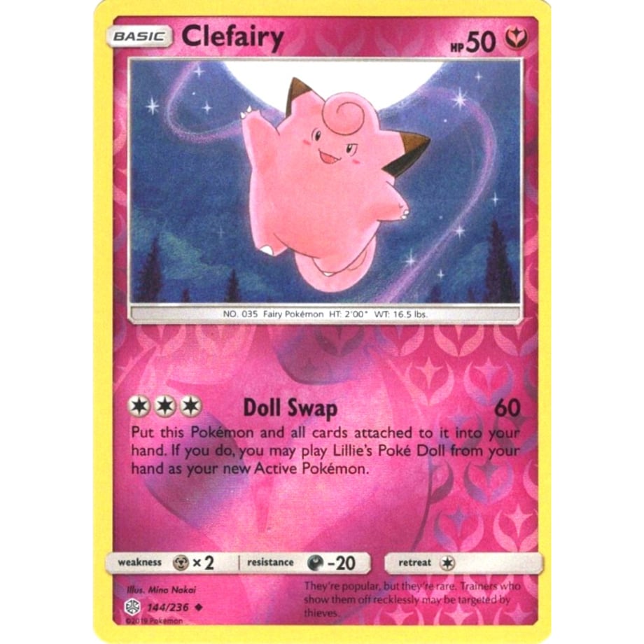 Clefairy - Cosmic Eclipse (144/236)