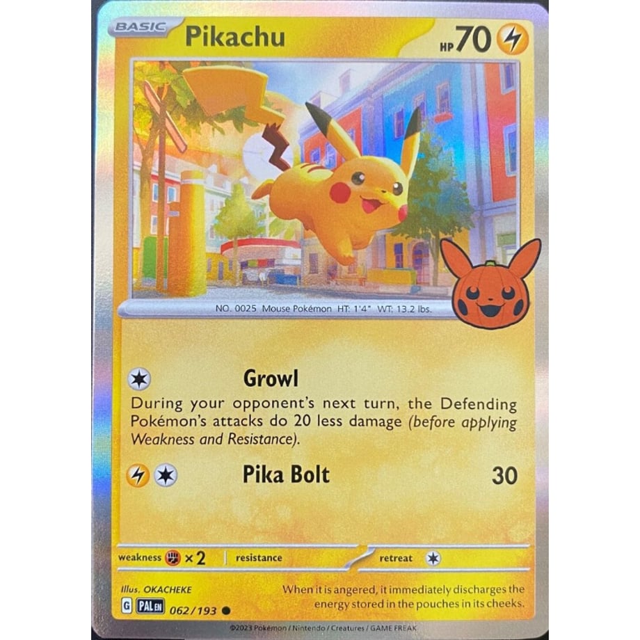 [Halloween] Pikachu [Holo] / Pikachu - Trick or Trade (062/193) [Halloween]