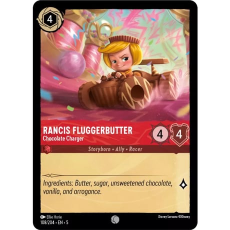 LORCANA Rancis Fluggerbutter (Chocolate Charger) - 108/204-EN-5