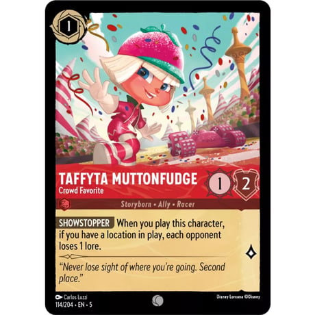 LORCANA Taffyta Muttonfudge (Crowd Favorite) - 114/204-EN-5