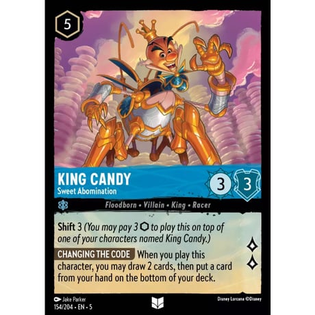 LORCANA King Candy (Sweet Abomination) - 154/204-EN-5