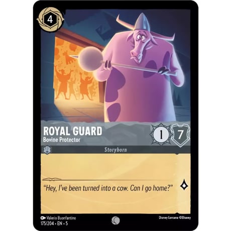 LORCANA Royal Guard (Bovine Protector) - 175/204-EN-5