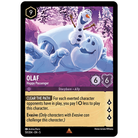 LORCANA Olaf [Rare] / Olaf (Happy Passenger) - 50/204-EN-5