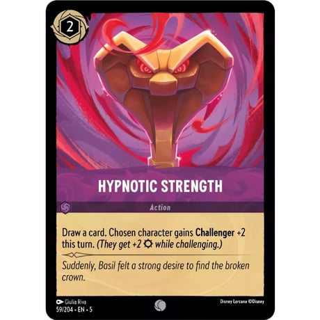 LORCANA Hypnosis [Common] / Hypnotic Strength - 59/204-EN-5