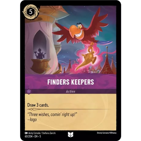 LORCANA Finders Wins [Uncommon] / Finders Keepers - 60/204-EN-5