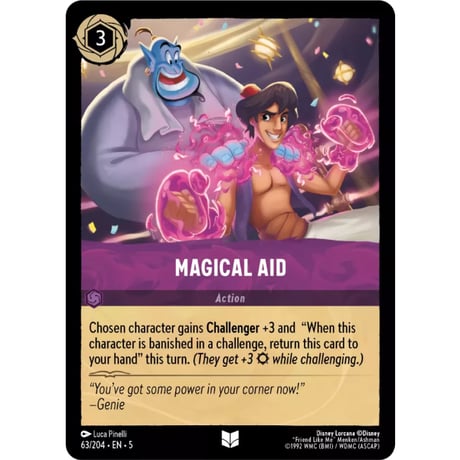 LORCANA Magical Aid [Uncommon] - 63/204-EN-5