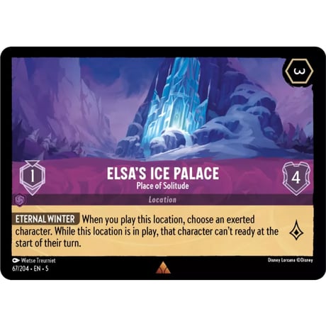 LORCANA Elsa's Ice Palace (Place of Solitude) - 67/204-EN-5