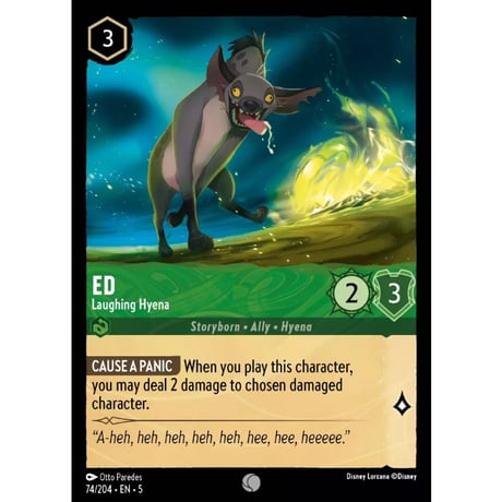 LORCANA Ed (Laughing Hyena) - 74/204-EN-5