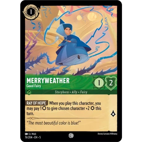 LORCANA Merryweather (Good Fairy) - 76/204-EN-5