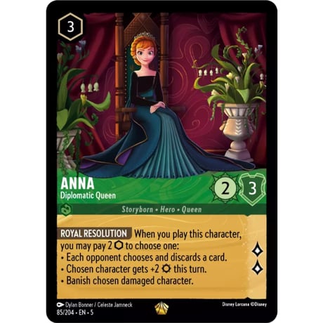 LORCANA Anna (Diplomatic Queen) - 85/204-EN-5