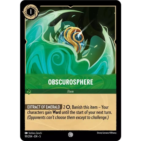 LORCANA Obscurosphere [Common] / Obscurosphere - 99/204-EN-5