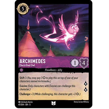 LORCANA Archimedes (Electrified Owl) - 47/204-EN-5