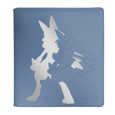 Pokemon Card Ultra Pro Elite Series Lucario 12 Pocket Zippered PRO Binder