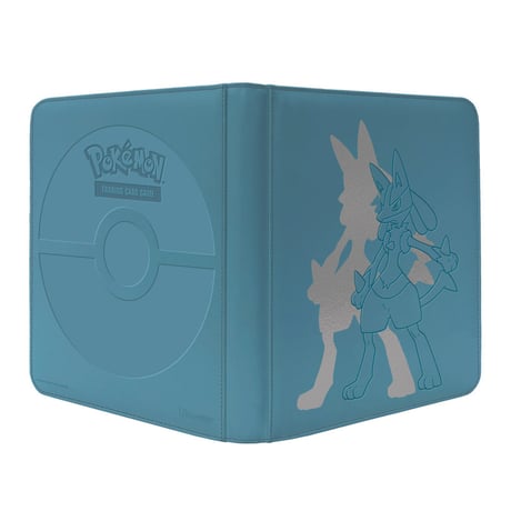 Pokemon Card Ultra Pro Elite Series Lucario 12 Pocket Zippered PRO Binder