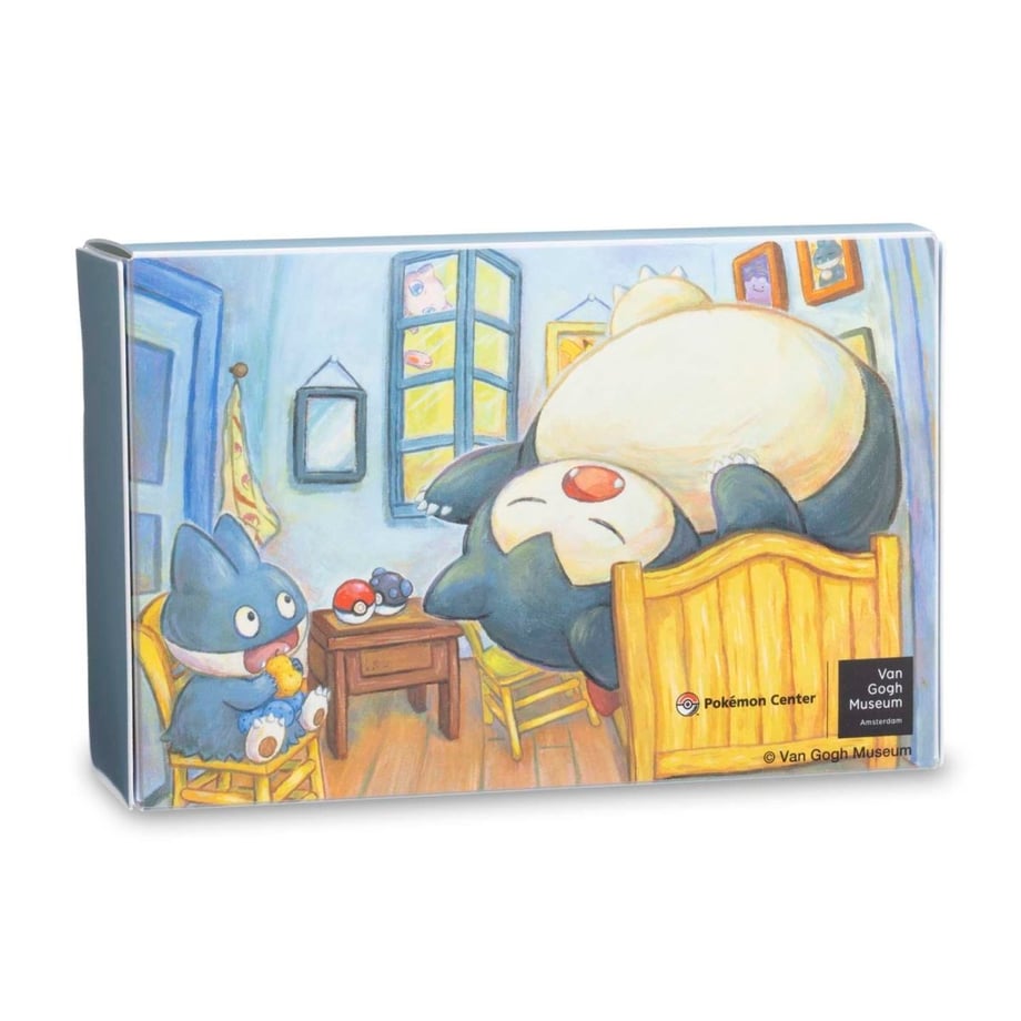 [Exterior may be torn] Pokemon Card Van Gogh x Pokemon [Snorlax] Double Deck Box