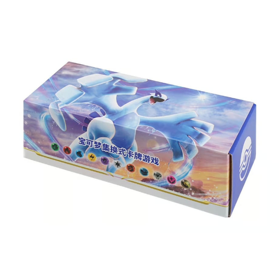 [Exterior may be damaged] Pokemon Card Blue Sea Shadow Lugia Storage Box