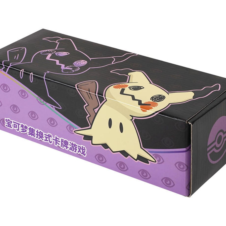 [Exterior may be damaged] Pokemon Card Victory Star Pull Mimikyu Storage Box