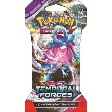 Pokemon Card Temporal Forces Sleeved Booster Pack